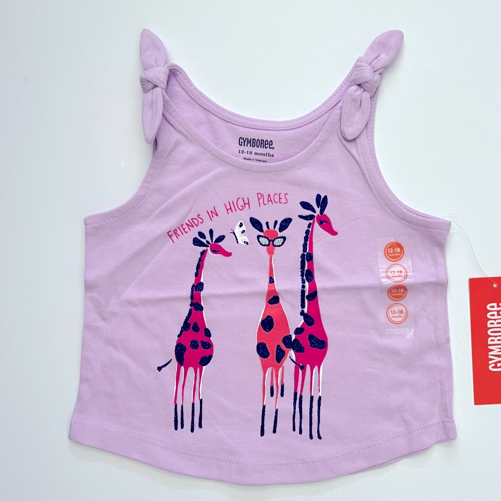 NWT Gymboree Purple Tank Top